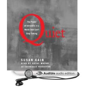   Stop Talking (Audible Audio Edition) Susan Cain, Kathe Mazur Books