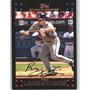  2007 Topps #508 Ryan Langerhans   Atlanta Braves (Baseball 