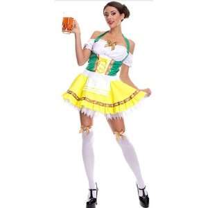  Oktoberfest Beer Girl Costume: Toys & Games