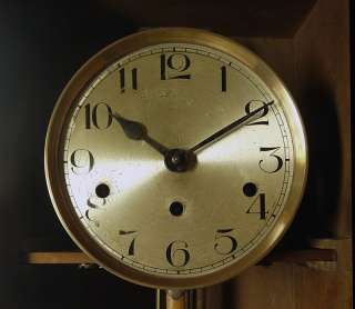 Antique German Kienzle Westminster chime wall clock at 1910  