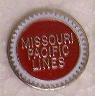 Hat Tie Tac Push Lapel Pin Missouri Pacific Railroad N  
