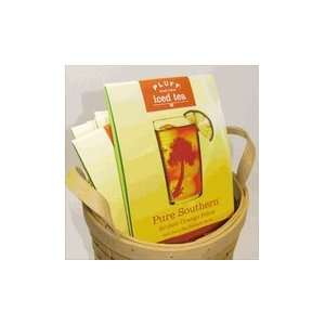 Pluff Small Batch Iced Tea Pure Southern  Contains Four Tea Bags 