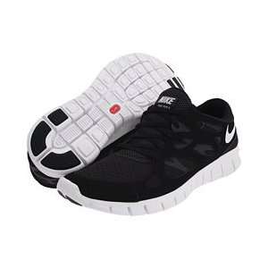  Nike Free Run + 2   Mens   Black/White/Anthracite: Sports 