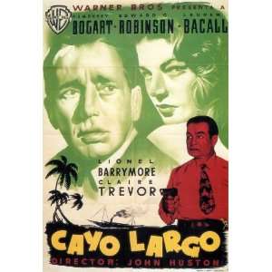   27x40 Humphrey Bogart Lauren Bacall Claire Trevor