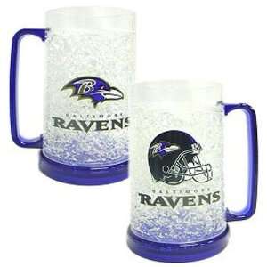   NFL Crystal Freezer Mug   Ravens   Baltimore Ravens: Kitchen & Dining