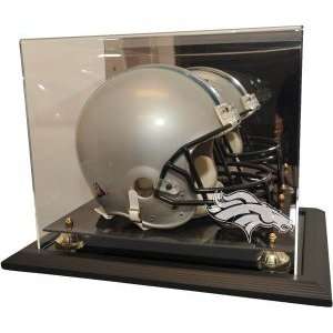  Denver Broncos Zenith Helmet Display, Black: Sports 