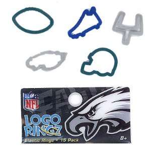  NFL Philadelphia Eagles Logo Band Ringz: Sports & Outdoors