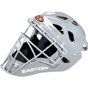  Easton Natural Series Catchers Small Helmet   Silver   Youth 