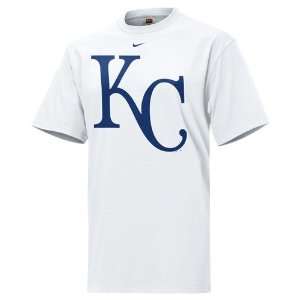  Nike Kansas City Royals White Big Inning T shirt: Sports 