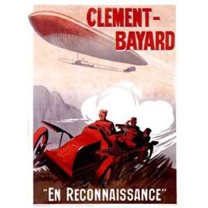  Ernest Montaut   Clement Bayard Giclee on acid free paper 