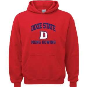   Storm Red Youth Mens Rowing Arch Hooded Sweatshirt: Sports & Outdoors