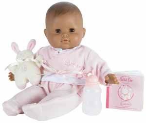 Corolle Bebe Do Darling   14 Bald Baby Doll with Brown Eyes: 