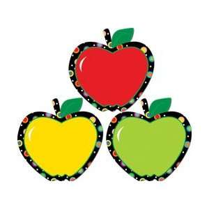  Poppin Patterns Apples 6 Designer Cut   Outs Office 