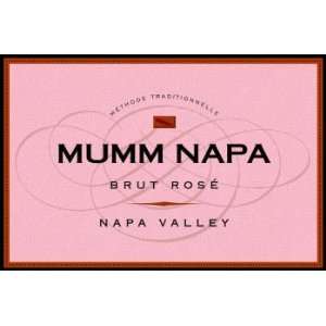  Mumm Napa Brut Rose NV 750ml Grocery & Gourmet Food