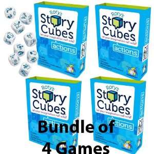  Rorys Story Cubes   Actions   Set of 4 Toys & Games