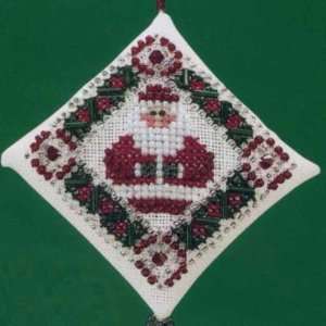  Simply Santa   Beaded Cross Stitch Kit MHTD18 Arts 