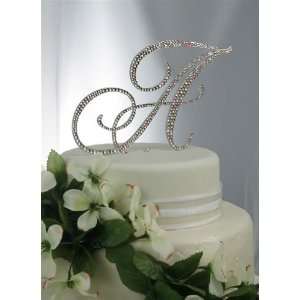  Crystal Wedding Cake Initial