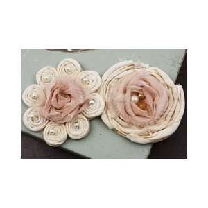  Prima   Romani Rose Collection   Flower Embellishments 