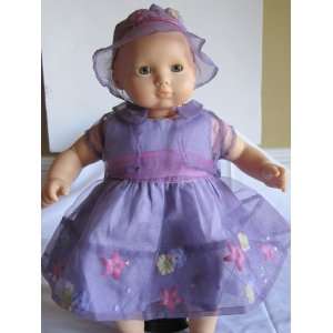  American Girl Bitty Baby Spring Blossom Dress Set: Toys 