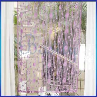   Moon Fringe Door Window Panel Room Divider String Curtain Strip Tassel