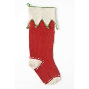  Melange Collection Fair Trade Knitted Red Christmas 