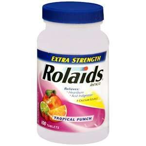   of 6 ROLAIDS ES Tab TROPICAL PUNCH 100 Tablets