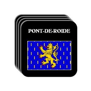  Franche Comte   PONT DE ROIDE Set of 4 Mini Mousepad 