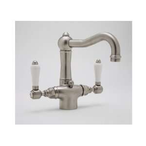 Rohl A1632LMTCB, Rohl Bathroom Faucets, Single Hole Country Lavatory 