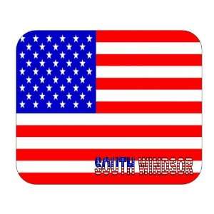   US Flag   South Windsor, Connecticut (CT) Mouse Pad 