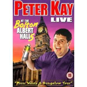  Peter Kay Live at the Bolton Albert Halls Poster Movie UK 