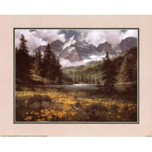 Rocky Mountain Spring by Jack Sorenson 20x16  Kitchen 
