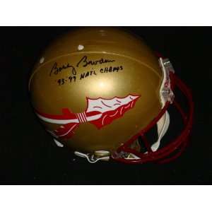  Bobby Bowden Autographed Full Size Replica FSU Helmet with 