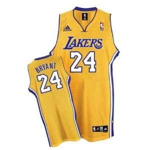  Men`s Los Angeles Lakers Kobe Bryant #24 Gold Swingman 
