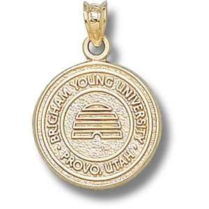  Brigham Young Cougars Seal Pendant (14kt) Sports 