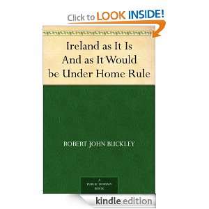   be Under Home Rule Robert John Buckley  Kindle Store