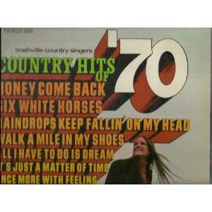    Country Hits of 70 Volume One: Nashvile Country Singers: Music