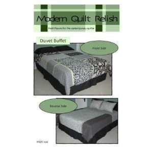  Quilting Modern Quilt Relish Duvet Buffet Arts, Crafts & Sewing
