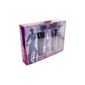  by Paris Hilton for Women   4 Pc Gift Set 3.4oz EDP Spray, 3oz Bath 