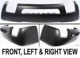12335659 Primered New Bumper Cover Front Chevy Full Size Pickup 