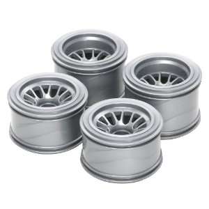  F104 Mesh Wheels For Rubber Tires (4): Toys & Games