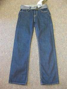 NWT~Z BRAND~MENS BELTED DENIM JEANS~29x32~TYPE 370  