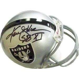  Autographed Ken Stabler Mini Helmet   SB XI   Autographed 