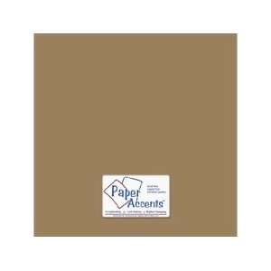  Paper Accents Cardstock 12x12 Smooth Rye  80lb 