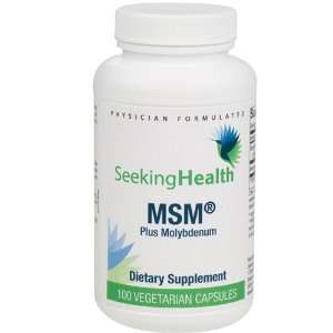  MSM Plus Molybdenum 100 Vegetarian Capsules Health 