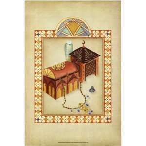   : Moroccan Treasures II   Poster by Vanna Lam (10x13): Home & Kitchen