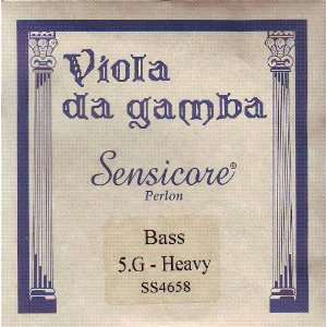  Super Sensitive Viola da Gamba Bass Sensicore Heavy 5.G 