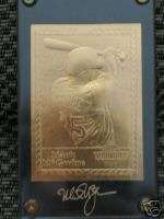 MARK McGWIRE 1998 PROMINT 70 HOMERUN SP 22kt GOLD CARD  