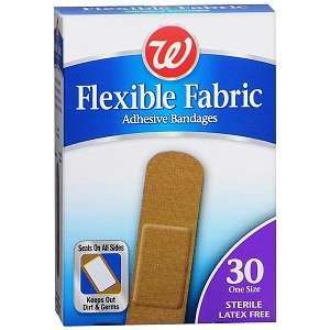   Bandage Fabric 3/4Inx3In, 30 ea Health 