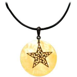 Morning Star Shell Pendant Necklace