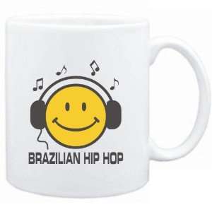  Mug White  Brazilian Hip Hop   Smiley Music Sports 
